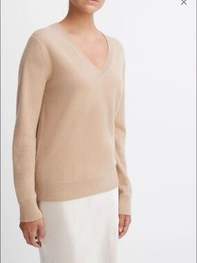 Vince Cashmere Weekend V-Neck Sweater